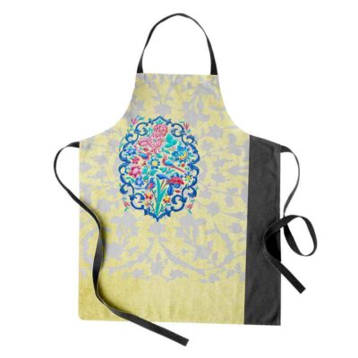 Persian Linen Kitchen Apron Model Parandeh