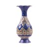 Decorative Copper Vase Hand-Painted with Persian Minakari Enamel, Featuring the Samin Floral Design for Elegant Decor