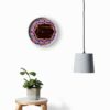 Persian-Inspired Analog Patterned Wall Clock - Atefeh