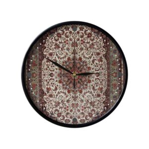 Persian-Inspired Analog Patterned Wall Clock – Bijar