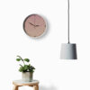 Persian-Inspired Analog Patterned Wall Clock - Calligraphy