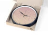Persian-Inspired Analog Patterned Wall Clock - Calligraphy