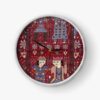 Persian-Inspired Analog Patterned Wall Clock - Eshgh