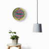 Persian-Inspired Analog Patterned Wall Clock - Farang