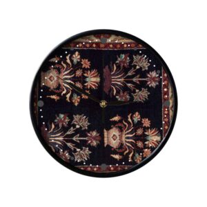 Persian-Inspired Analog Patterned Wall Clock – Ghalicheh
