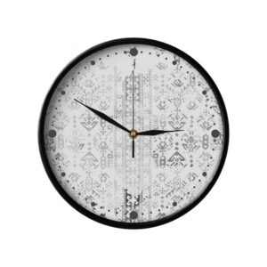 Persian-Inspired Analog Patterned Wall Clock – Jelveh