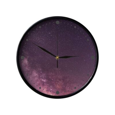 Artistic Persian Plastic Wall Clock with Abstract Design – Decorative Accent for Modern Living Rooms and Offices, Model Kahkeshan