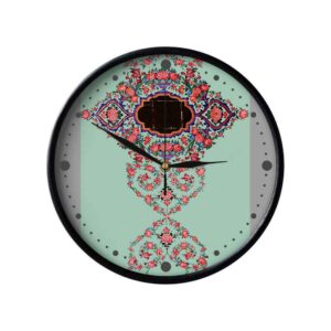 Persian-Inspired Analog Patterned Wall Clock – Nojavan