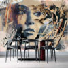Persian Calligraphy Wallpaper Model Jalal for Modern Interiors