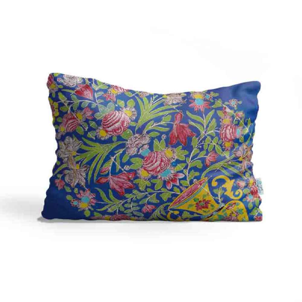 Restful Comfort Bed Pillow – Velvet Cover Inspired by Persian Art Model Jana (2x)