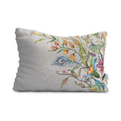 Restful Comfort Bed Pillow – Velvet Cover Inspired by Persian Art Model Naghsh (2x)