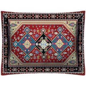 Persian Velvet Pillowcase – Standard Sized Model Baha (x2)