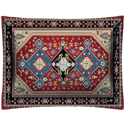 Persian Velvet Pillowcase – Standard Sized Model Baha (x2)