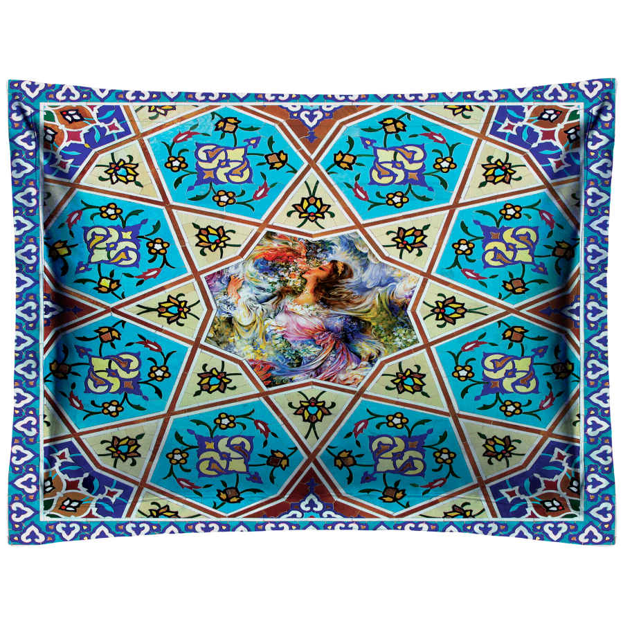 Persian Velvet Pillowcase – Standard Sized Model Rokh (x2)