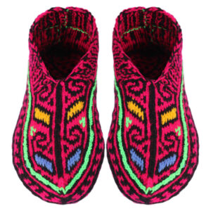 Azerbaijan Crochet Slippers for Women Acrylic fiber Knitted Ayta