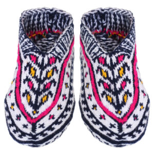 Azerbaijan Crochet Slippers for Women Acrylic fiber Knitted Dastbaf