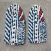 Azerbaijan Crochet Slippers for Women Acrylic fiber Knitted Farima
