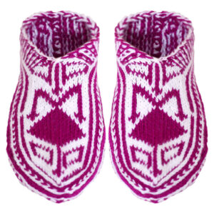 Azerbaijan Crochet Slippers for Women Acrylic fiber Knitted Sahar