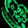 Persian 3D LED Night Light Love Quote Shahre Del