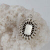 Persian Silver Pendant with Turquoise Gemstone Royan