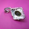 Persian Silver Pendant with Turquoise Gemstone Asa