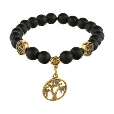 Women’s Beaded Bracelet with Tree of Life Design – Nature-Inspired Jewelry