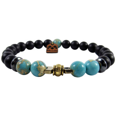 Unisex Beaded Bracelet – Aseman Design, Persian Jewelry