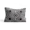 Restful Comfort Bed Pillow – Velvet Cover White Model Lozenge (2x)