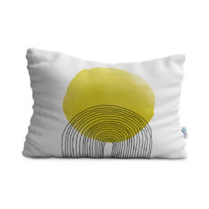 Restful Comfort Bed Pillow – Velvet Cover White Model Mahtab (2x)