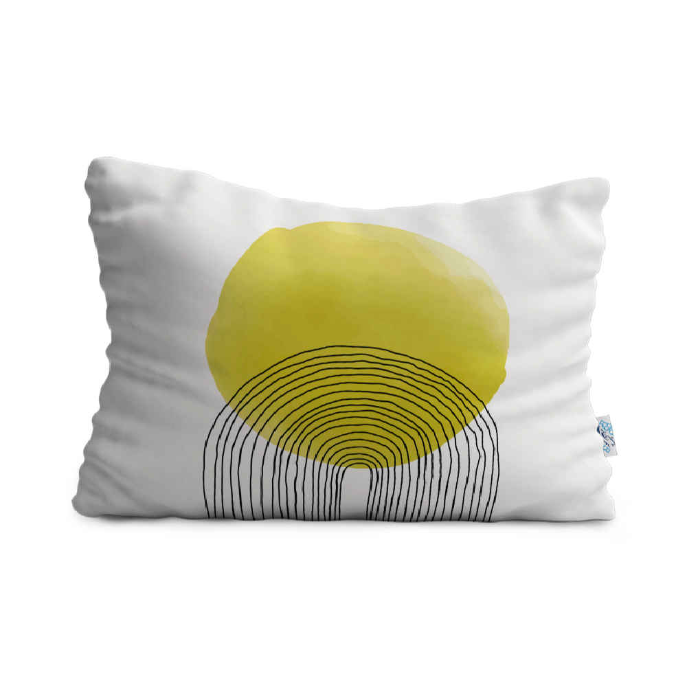 Restful Comfort Bed Pillow – Velvet Cover White Model Mahtab (2x)