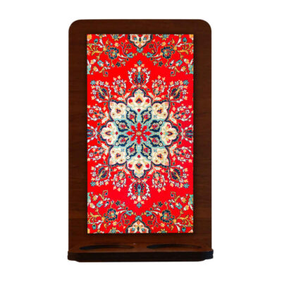 Set of 2 Persian Wooden Tealight Wall Sconces, Bano Floral Design, Decorative Wall Candle Holder
