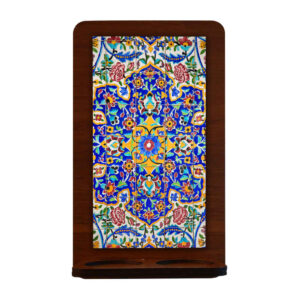 Persian Wooden Tealight Wall Sconce Tile (x2)