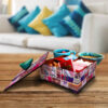 Borna Handcrafted Wooden Candy Organizer Box