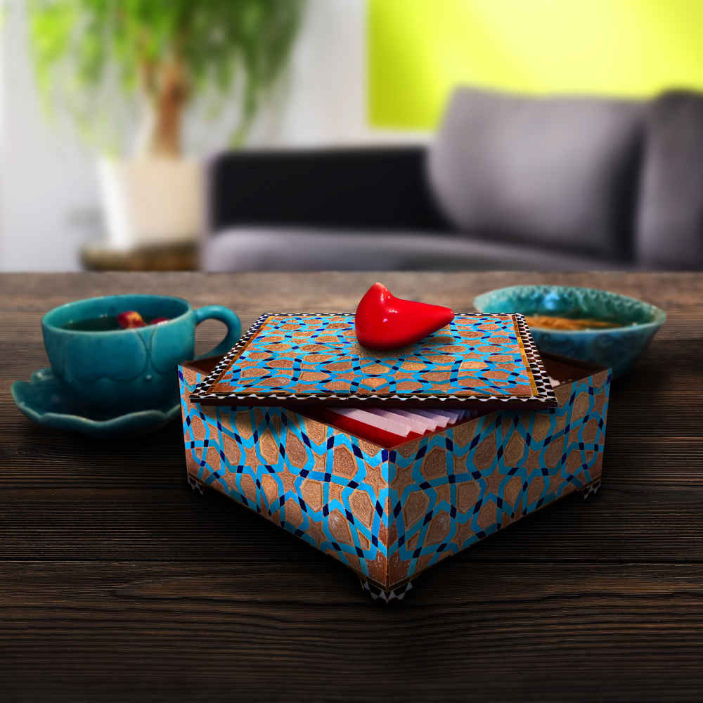Farhad Handcrafted Wooden Candy Organizer Box