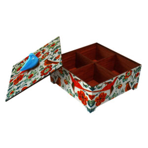 Golestan Model Wooden Candy Organizer Box