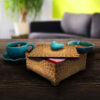 Gonbad Handcrafted Wooden Candy Organizer Box