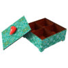 Laya Handcrafted Wooden Candy Organizer Box