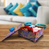 Handcrafted Wooden Candy Organizer Box – Mosque Motif Design