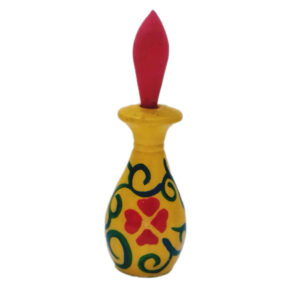 Persian Surma Dani Container for Keeping Kohl Made of Wood Vihan (x2)