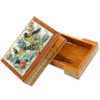 Persian Wooden Playing Card Box - Khatam Enameled Naghashi