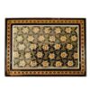 Persian Wooden Playing Card Box - Khatam Enameled Star