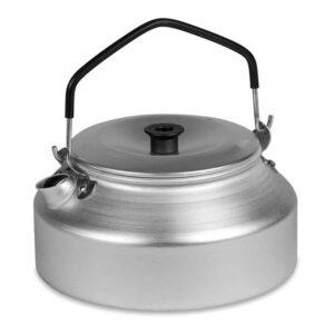 Lightweight 0.9-Liter Outdoor Camping Kettle – Efficient for Campfires