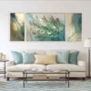 3 pcs Islamic Poster Print - Cloud Framed Wall Art