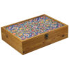 Barana Tea Organizer Chest – Wooden Box with Partitioned Storage