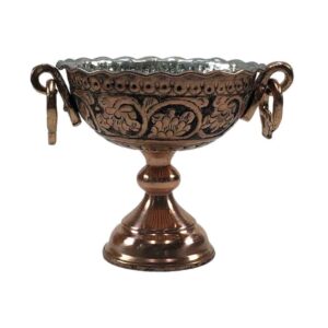 Copper Haftseen Set Dishes suitable for Nowruz Celebration Tong (x7)
