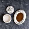 Haftseen Set Dishes with Mirror suitable for Nowruz Ghazal (10 Pcs)