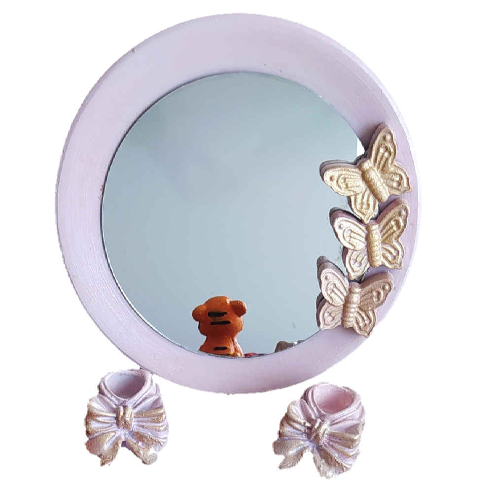 Haftseen Set Dishes with Mirror suitable for Nowruz Parvaneh (10 Pcs)