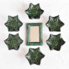 Haftseen Set Dishes with Mirror suitable for Nowruz Sabzineh (10 Pcs)