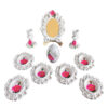 Haftseen Set Dishes with Mirror suitable for Nowruz Sanam (10 Pcs)
