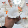 Haftseen Set Dishes with Mirror suitable for Nowruz Sogol (13 Pcs)